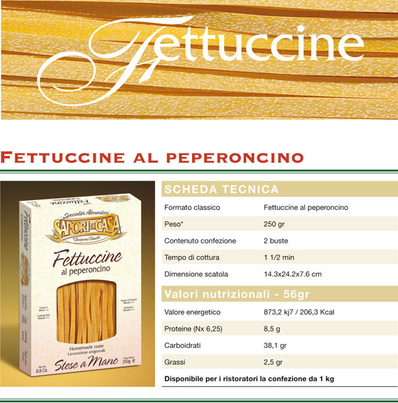 fettuccine al peperoncino